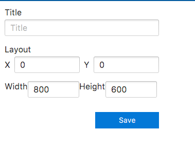 Screen image of fragment edit properties