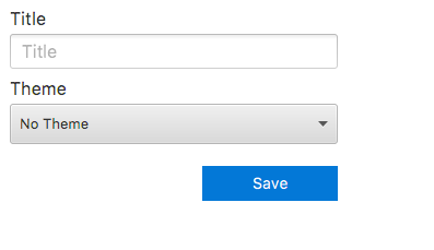 Screen image of document edit properties