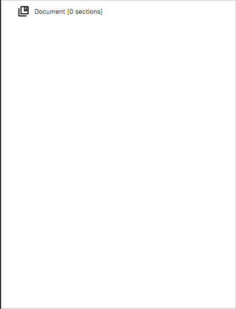 Screen image of Document Outline Pane